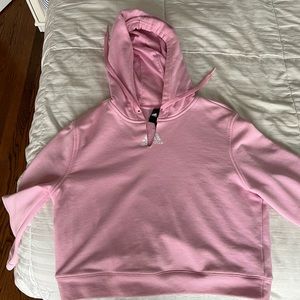 adidas pink hoodie